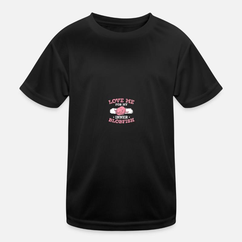Blob-Fisch Blobfisch Kinder Funktions-T-Shirt