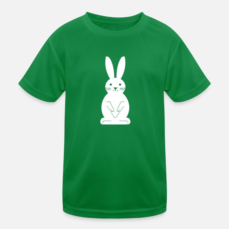 Cute Easter Bunny Kids Functional T-Shirt