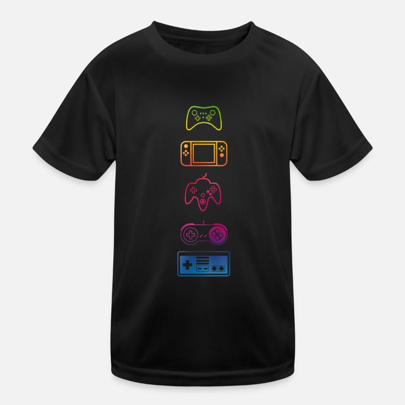 Classic Gaming controllers Kids Functional T-Shirt