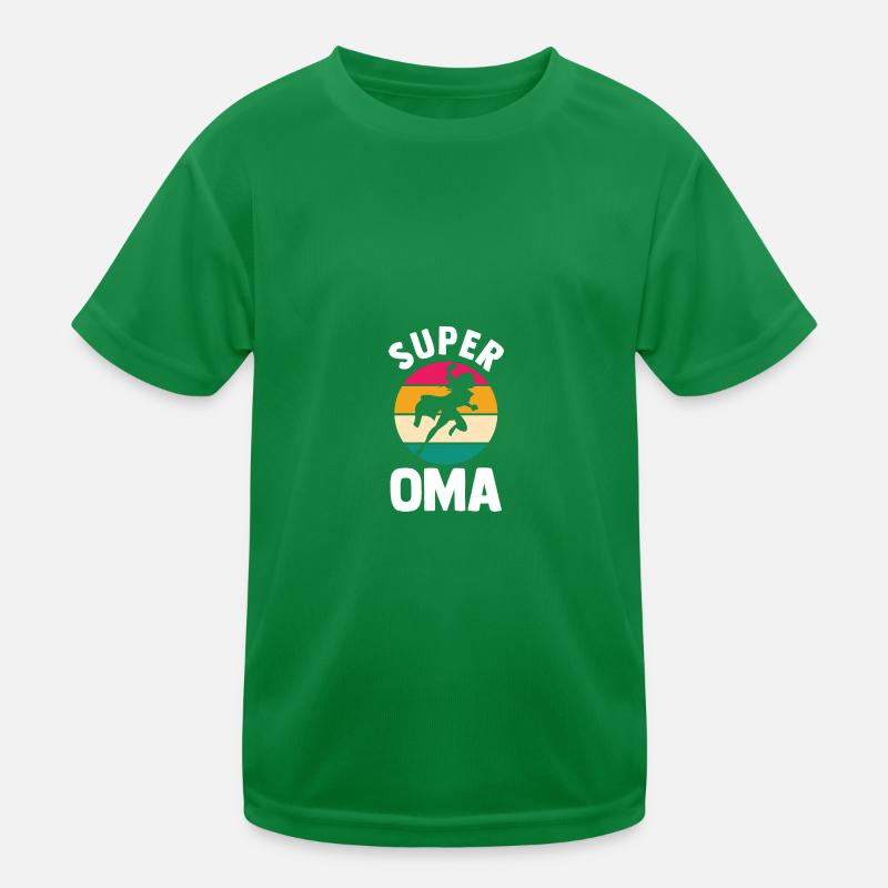 Großmutter Oma Kinder Funktions-T-Shirt