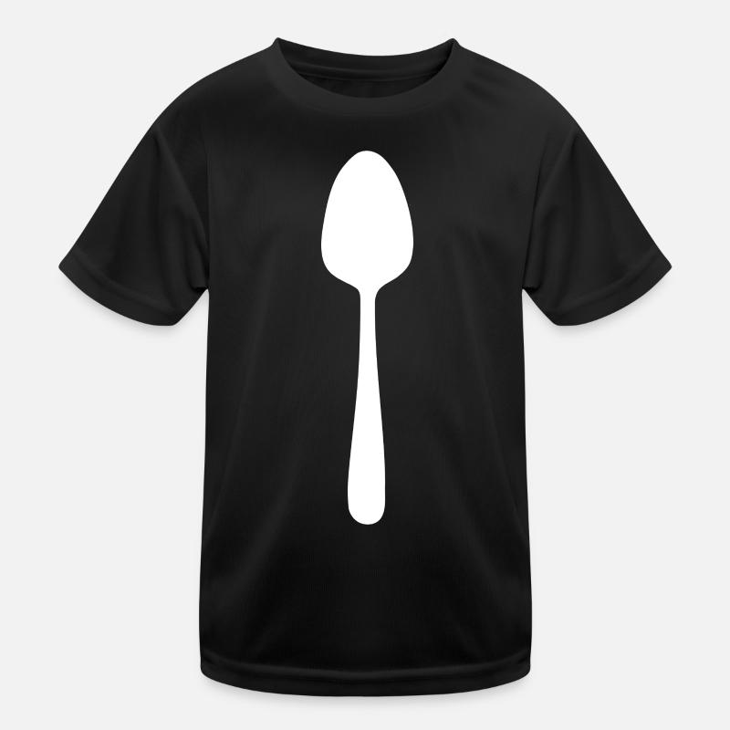 Spoon Chef Gastronomy Cook Waiter Gift Kids Functional T-Shirt