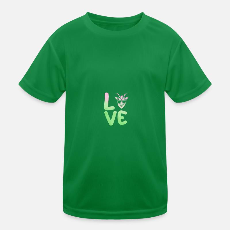 Goats Kids Functional T-Shirt