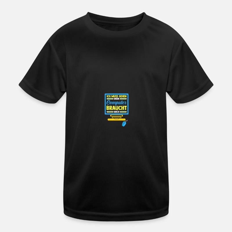 Computer Gamer Gamer Administrator Programmer Kids Functional T-Shirt
