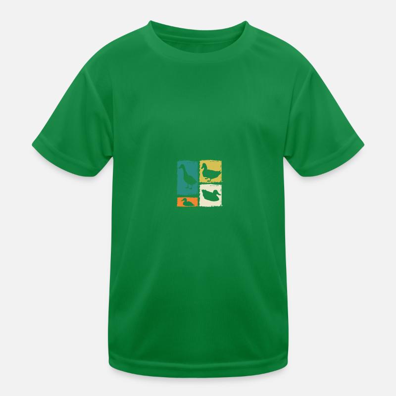 Ducks Kids Functional T-Shirt