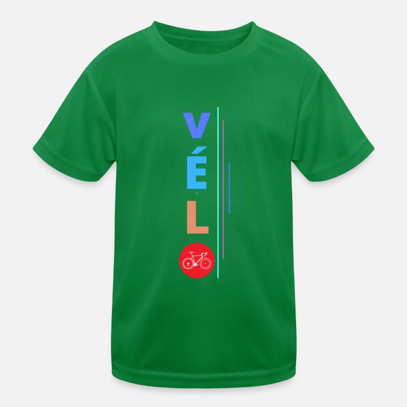 Fahrrad Kinder Funktions-T-Shirt
