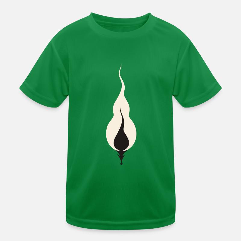 Flame's Cozy Flicker Kids Functional T-Shirt