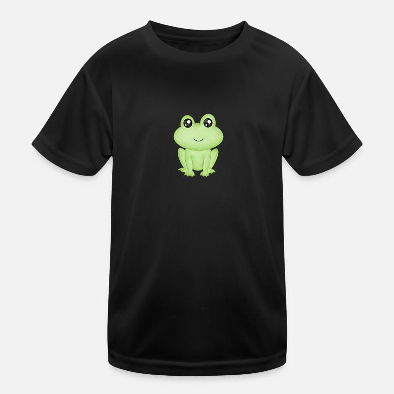 Frog - Kids Functional T-Shirt - black