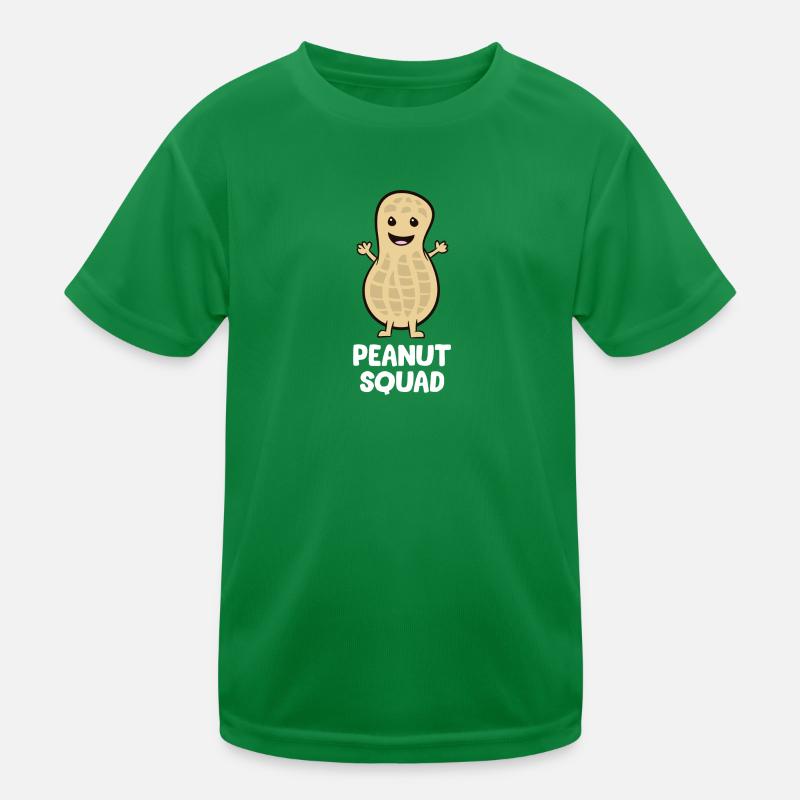 Erdnuss - Peanut Squad Kinder Funktions-T-Shirt