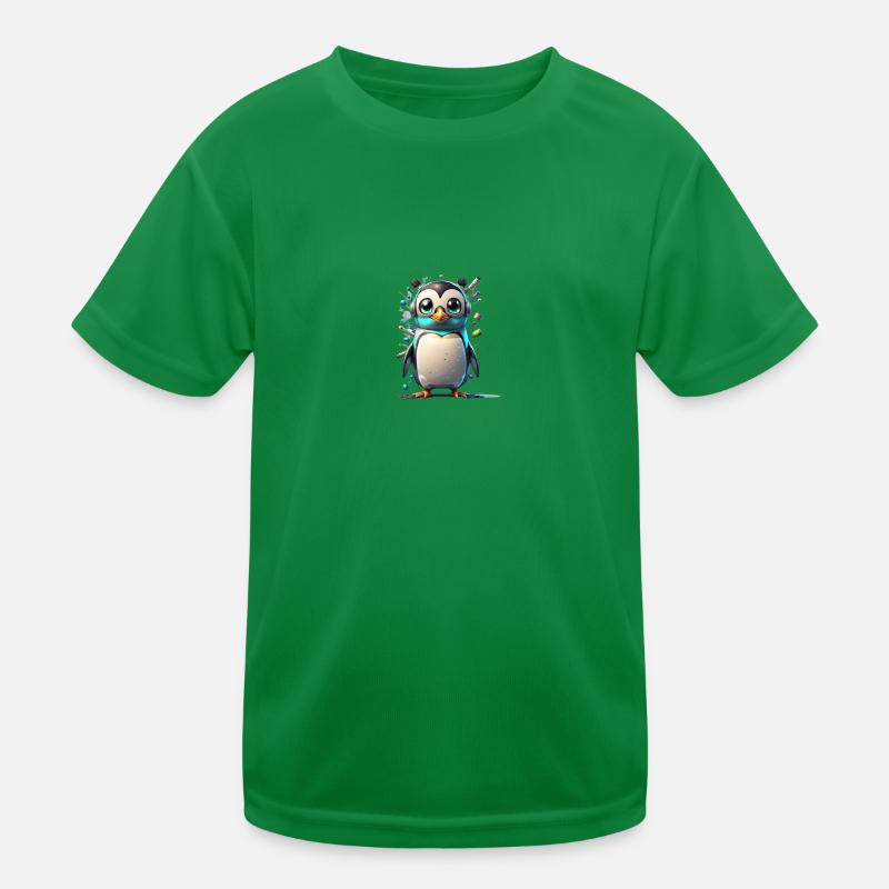 Robot Pingouin T-shirt sport Enfant