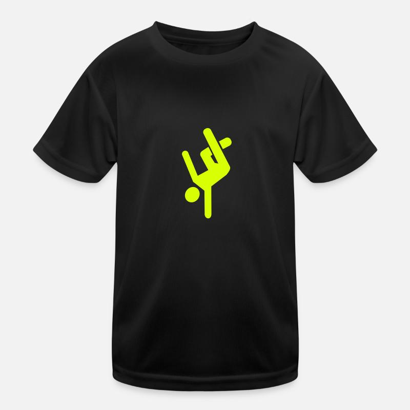 Breakdance Kinder Funktions-T-Shirt