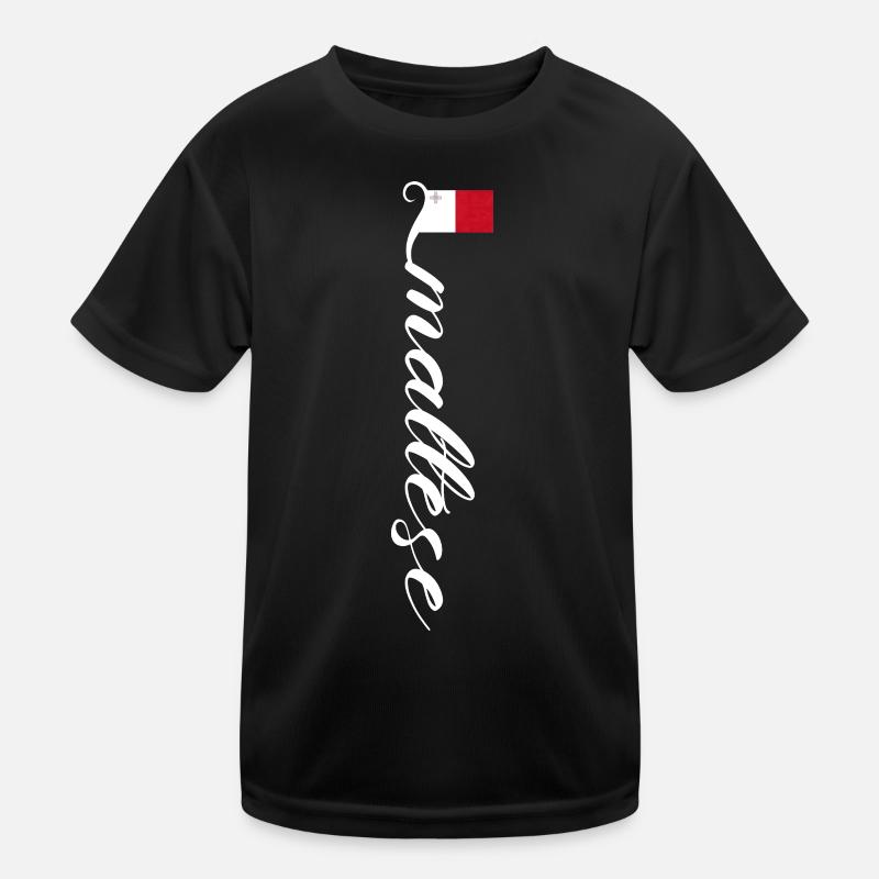 Malta Kinder Funktions-T-Shirt