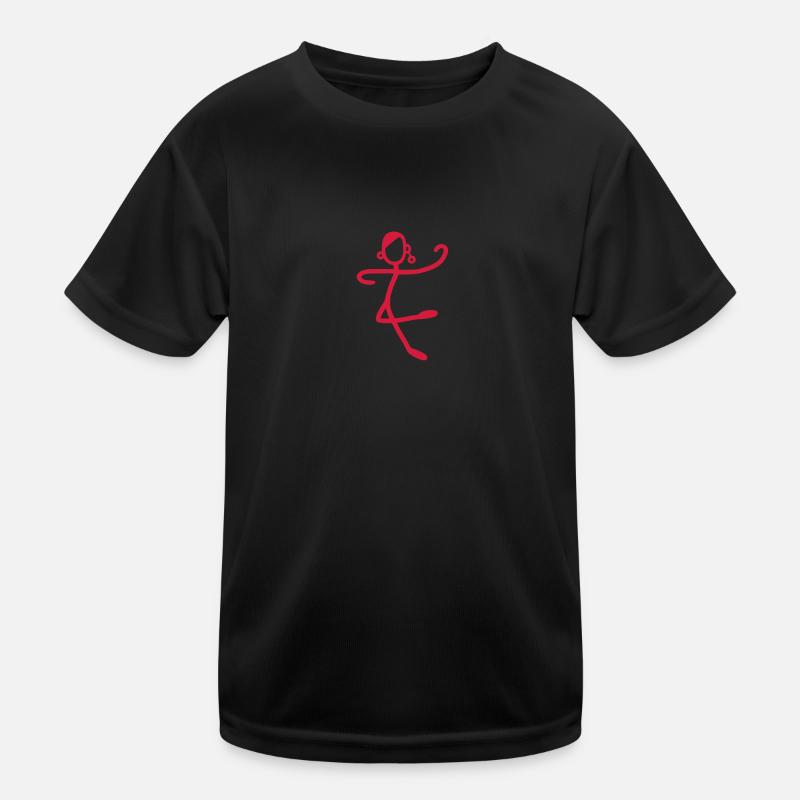 Täzerin abstrakt Kinder Funktions-T-Shirt