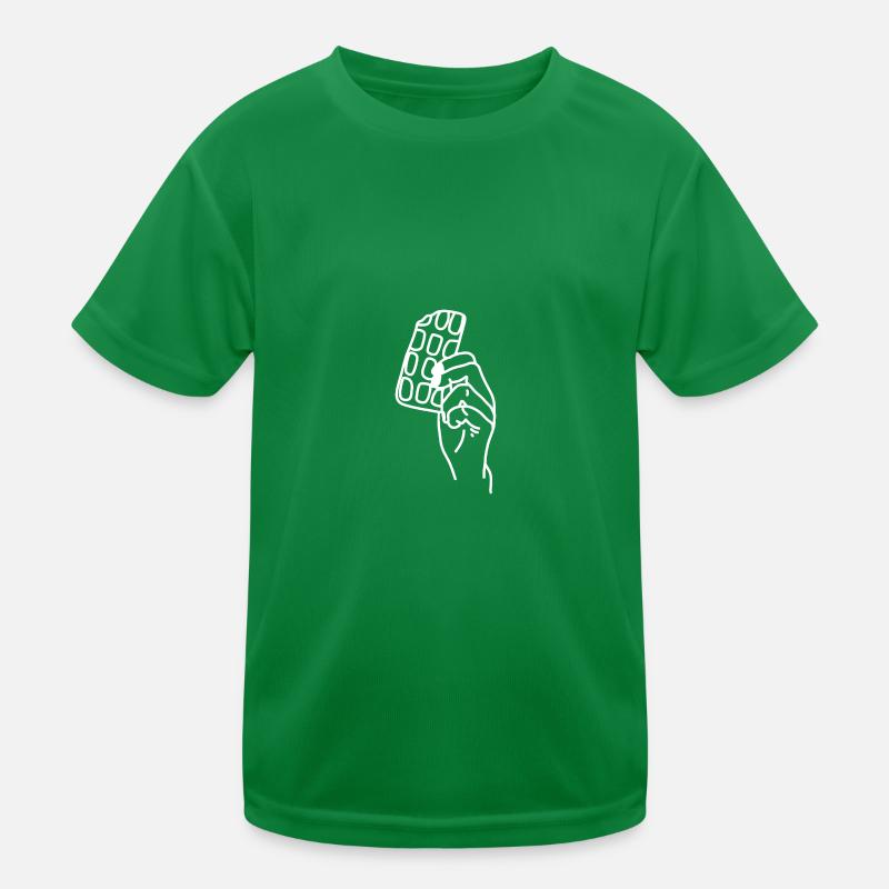 Chocolate Naschen Sweets Kids Functional T-Shirt