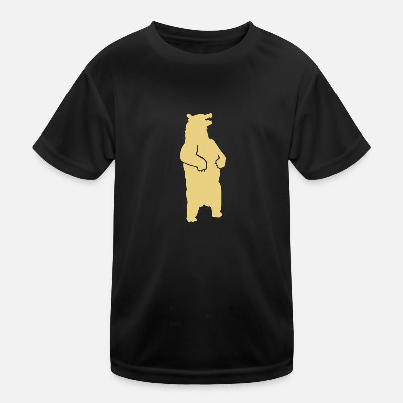 Bär Kinder Funktions-T-Shirt