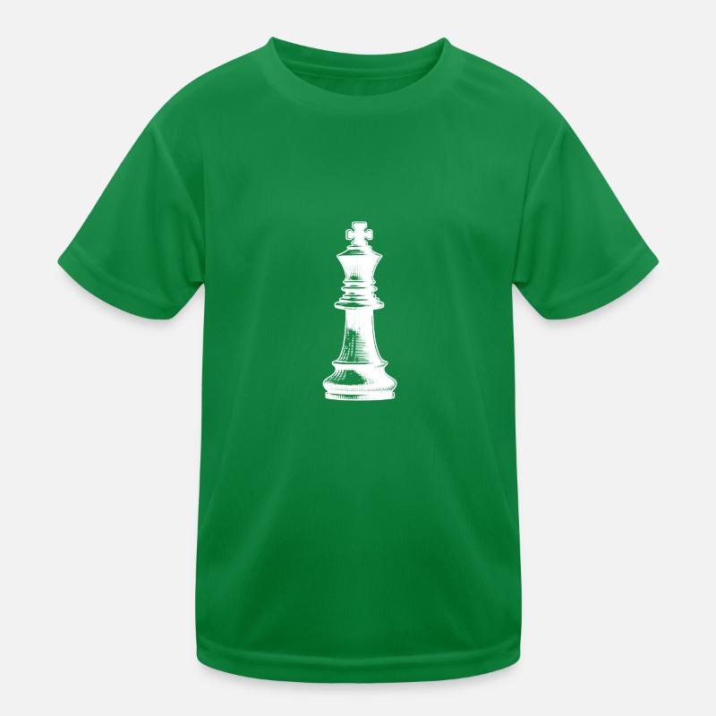 Jeu d’échecs Pièce d’échecs Pion Roi T-shirt sport Enfant