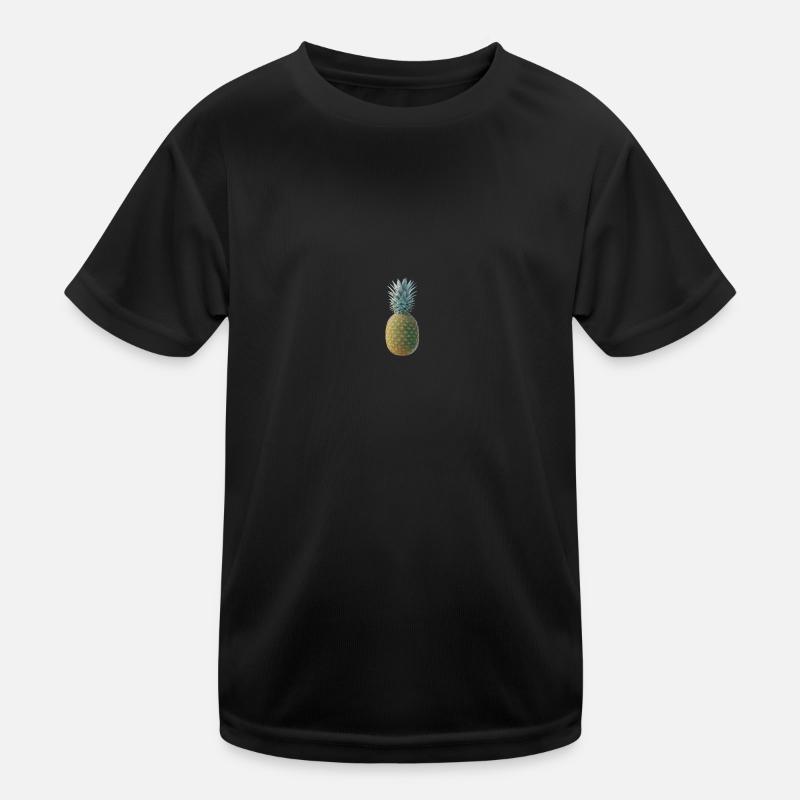 Ananas Kinder Funktions-T-Shirt