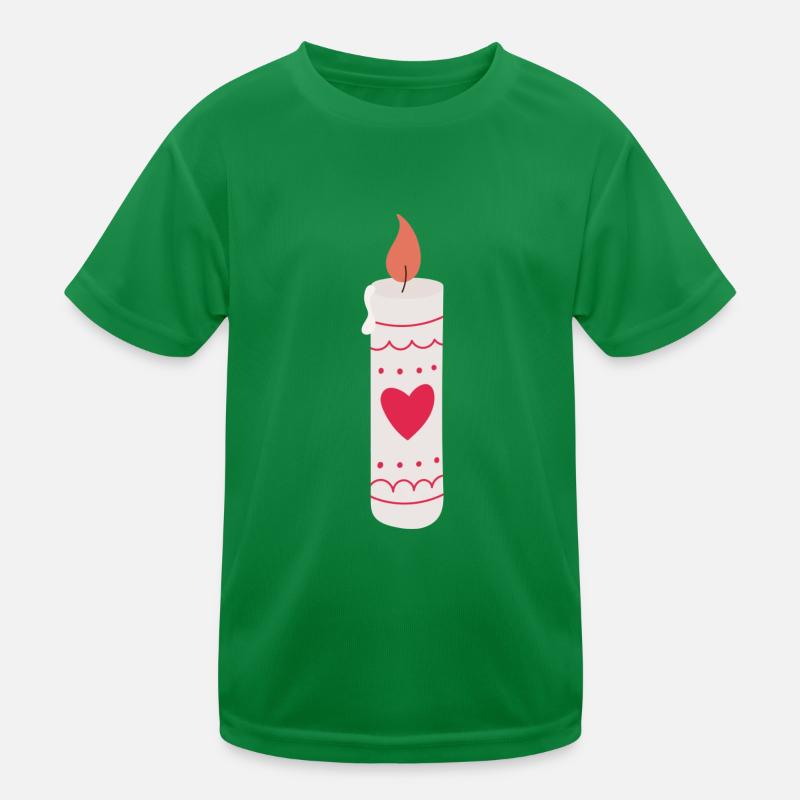 Bougies T-shirt sport Enfant