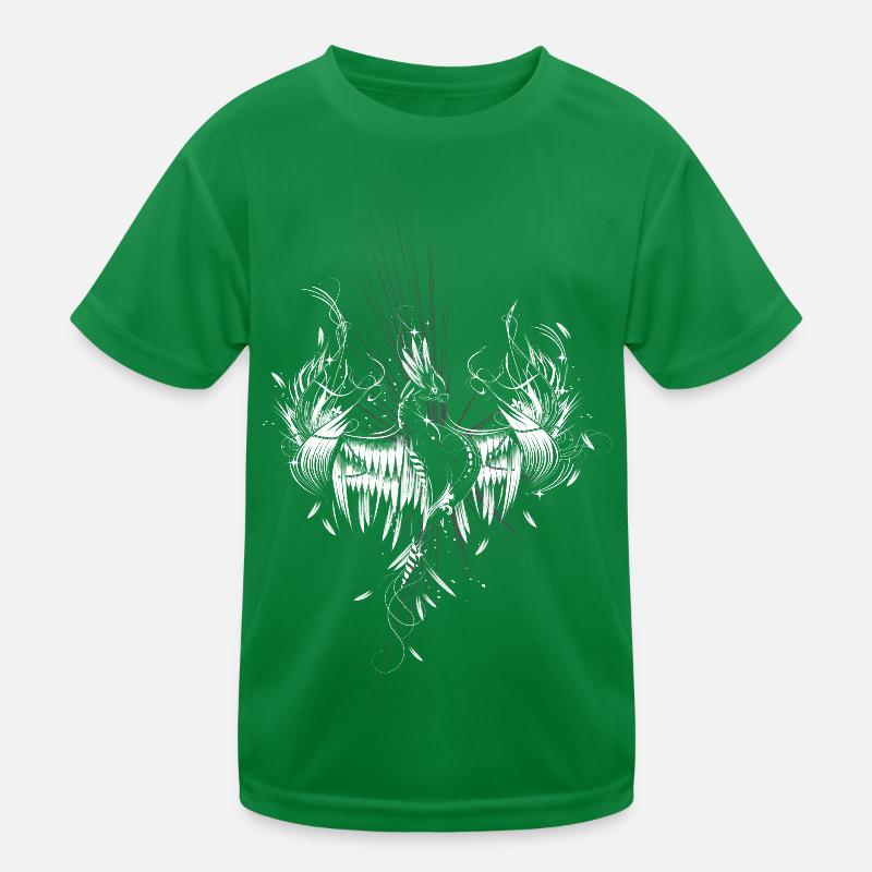 Phönix aus der Asche Kinder Funktions-T-Shirt