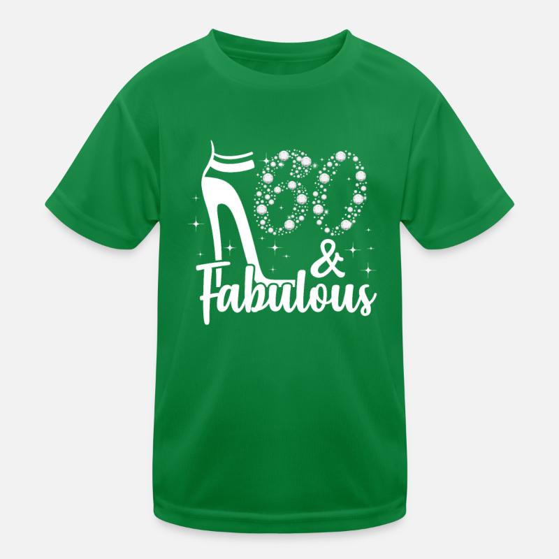 60th birthday Kids Functional T-Shirt