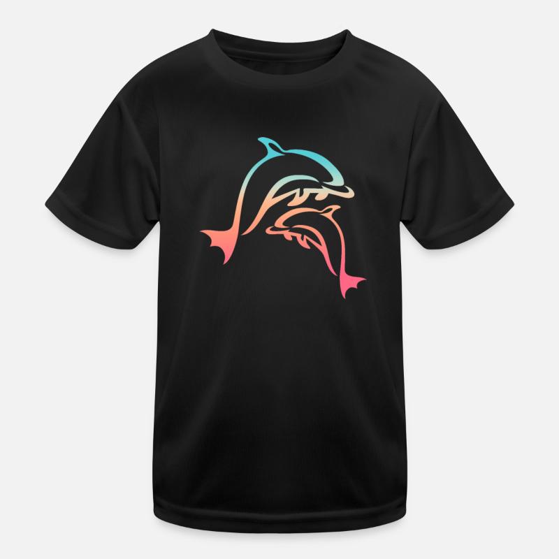 Dolphin Kids Functional T-Shirt