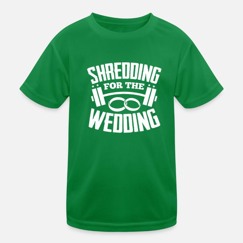 Cadeau de mariage de remise en forme T-shirt sport Enfant