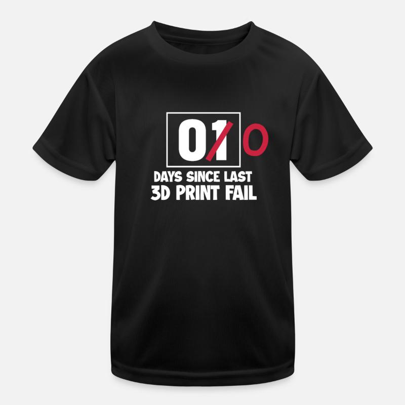 3d Drucker Kinder Funktions-T-Shirt
