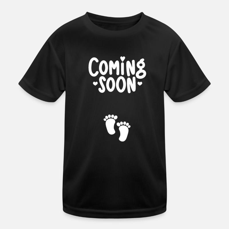 Grossesse Bébé Enceinte Ventre de bébé Cadeau T-shirt sport Enfant