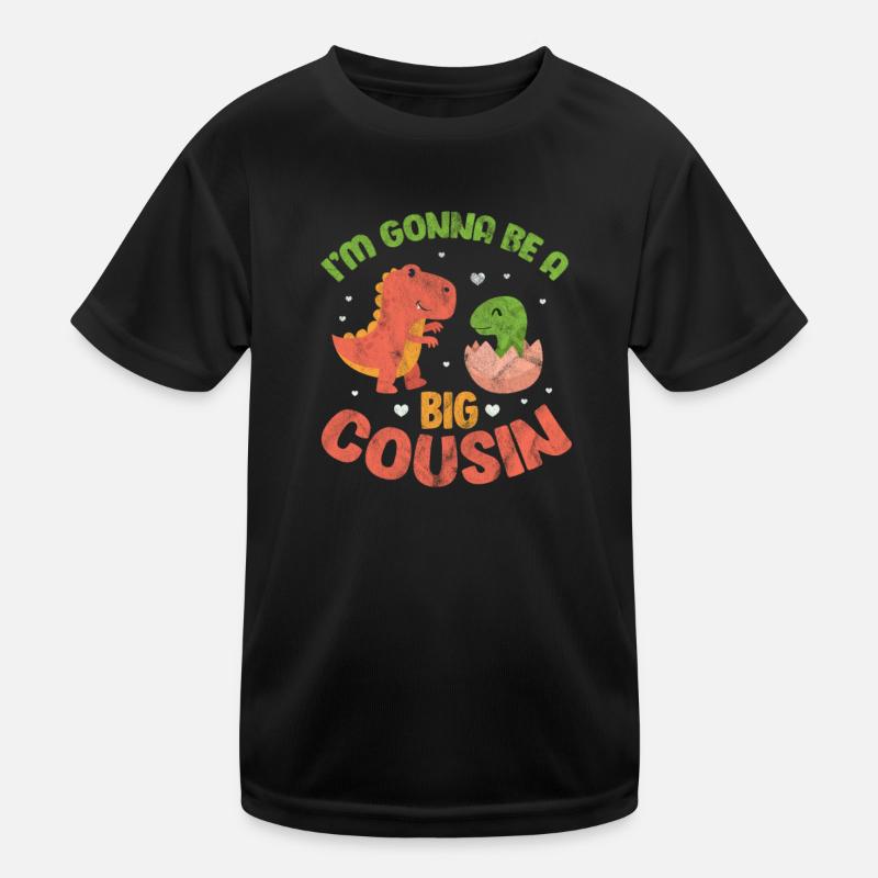 Schwangerschaft Großer Cousin Kinder Funktions-T-Shirt