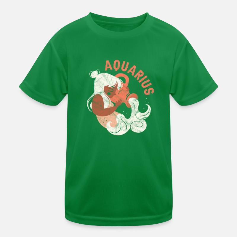 Wassermann Kinder Funktions-T-Shirt