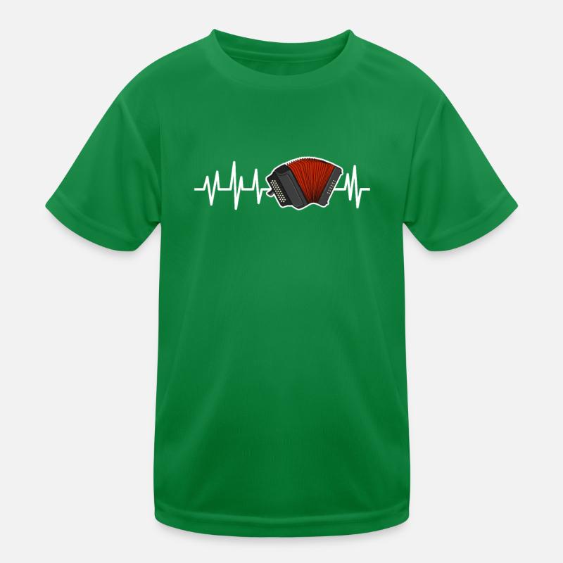 Accordéon Battement de coeur T-shirt sport Enfant