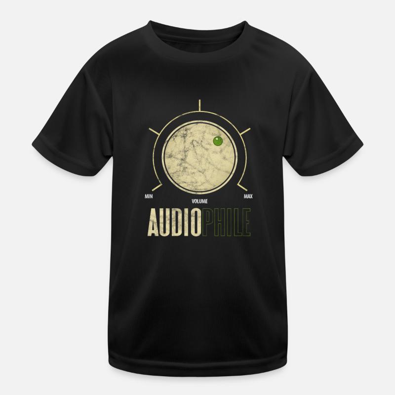 Audiophil Kinder Funktions-T-Shirt