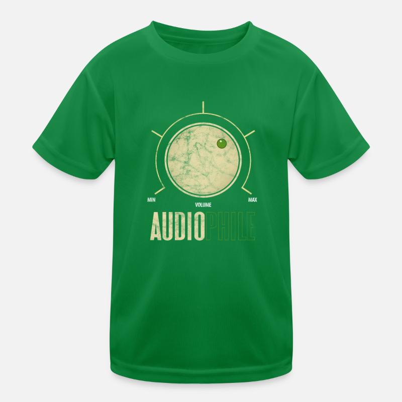 Audiophile Kids Functional T-Shirt