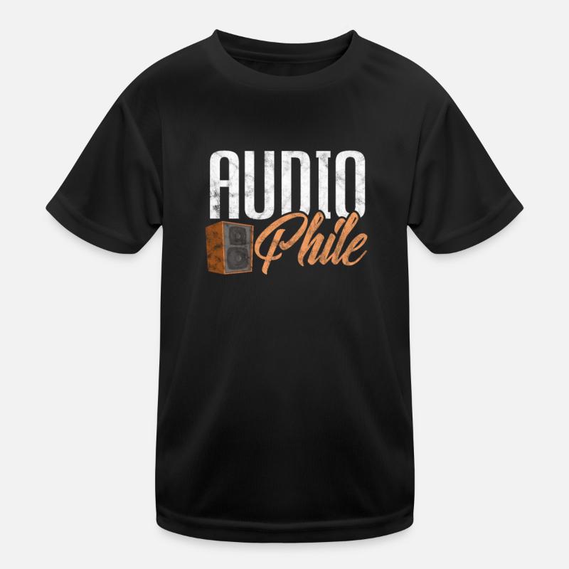 Audiophil Kinder Funktions-T-Shirt
