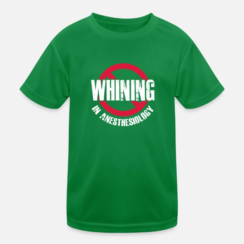 Anesthésie T-shirt sport Enfant
