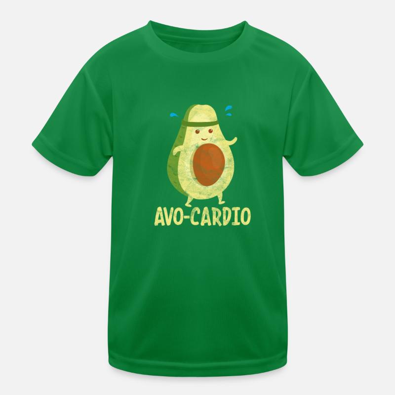 Avocado Cardio Kids Functional T-Shirt