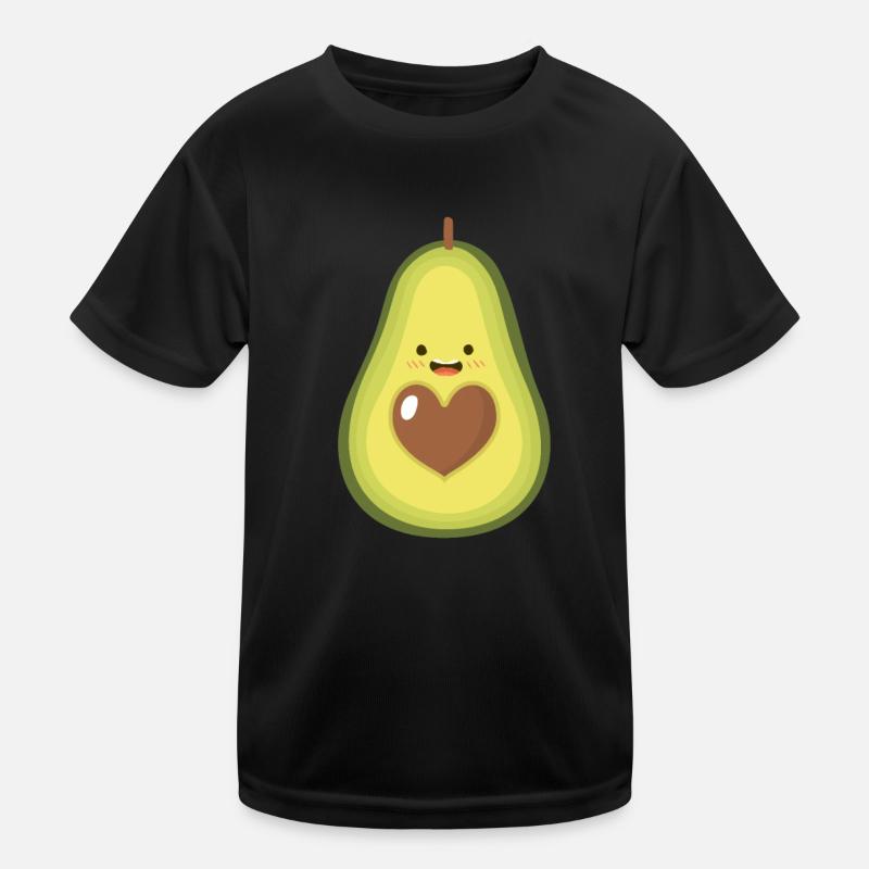 Avocado Liebe Avocuddle Valentinstag Geschenk Kinder Funktions-T-Shirt