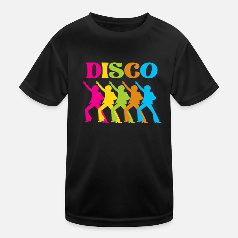 Disco 70s 80s 80s 80s Retro Gift Kids Functional T-Shirt