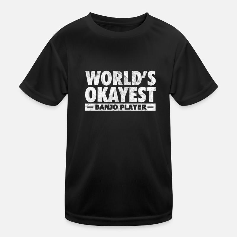 Banjo Kinder Funktions-T-Shirt