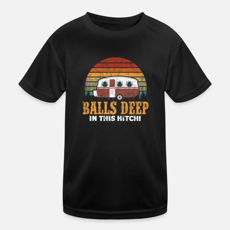 Camping Kids Functional T-Shirt