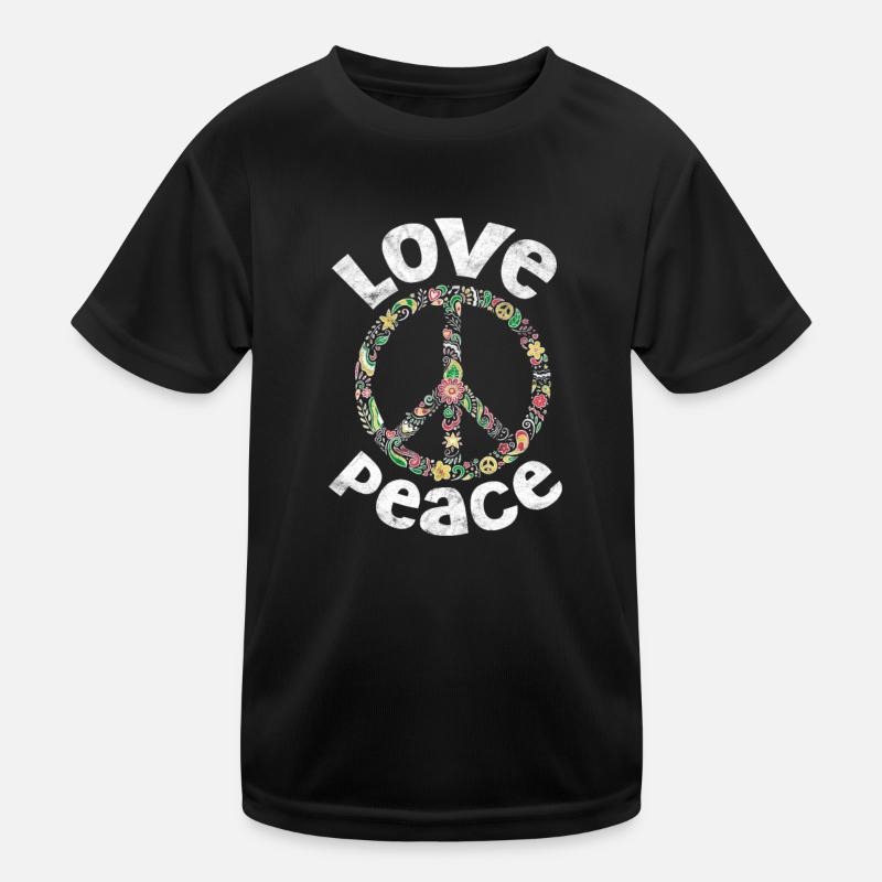 Hippie Kinder Funktions-T-Shirt
