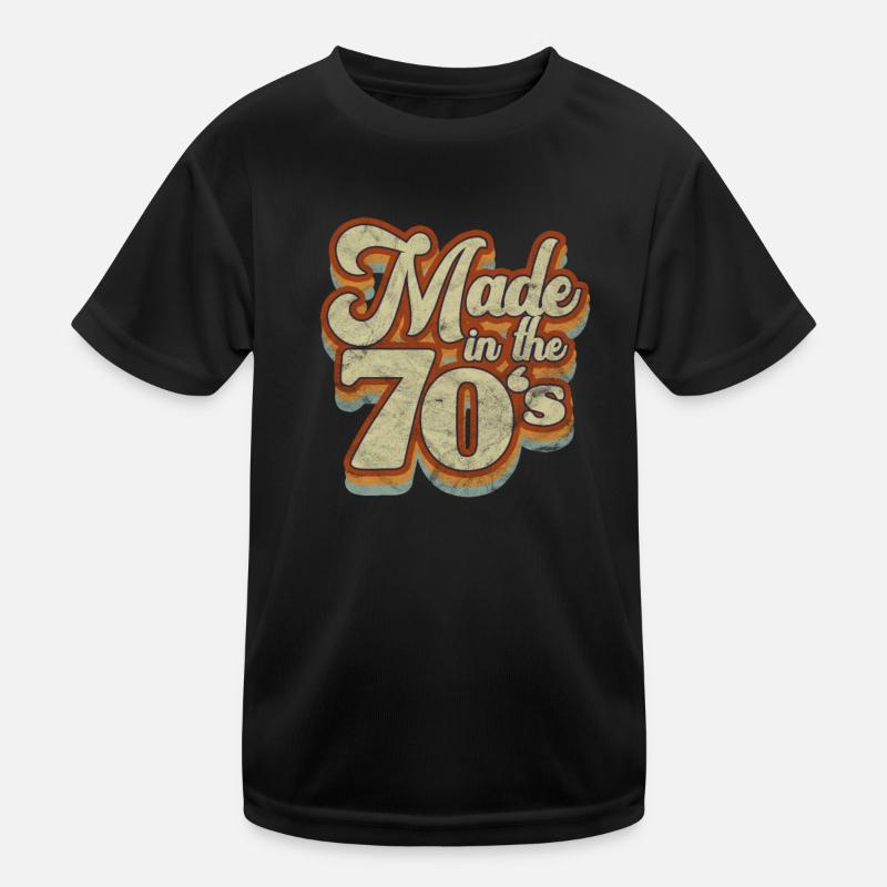 70s Kids Functional T-Shirt
