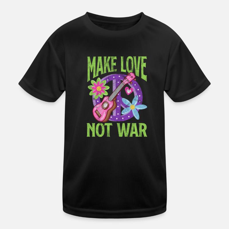 Hippie Kinder Funktions-T-Shirt