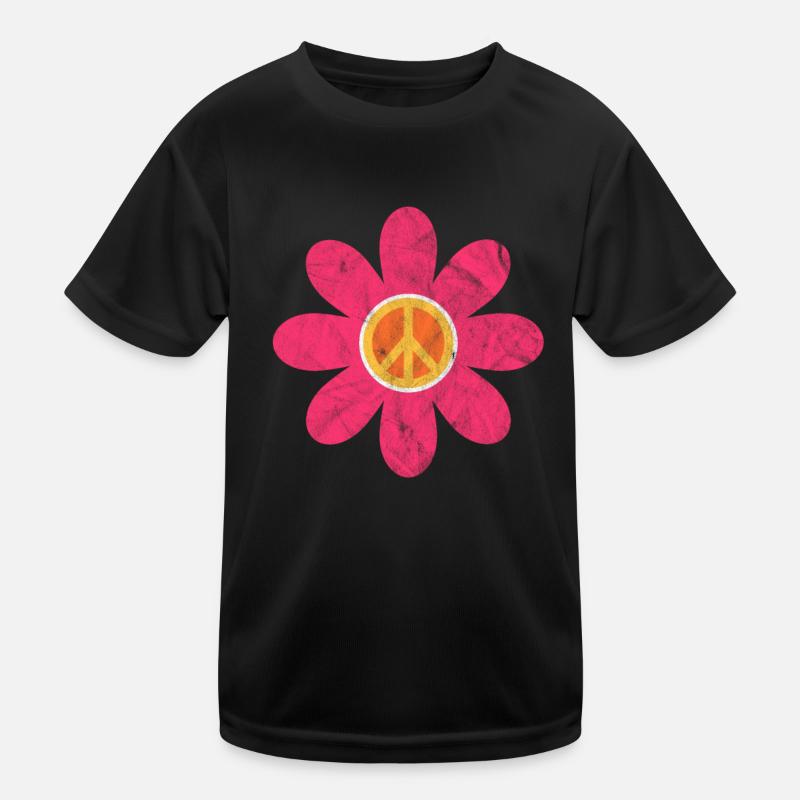 Hippie Kinder Funktions-T-Shirt