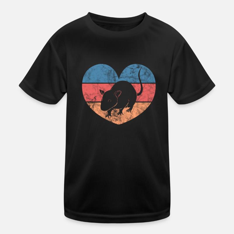 Ratte Kinder Funktions-T-Shirt