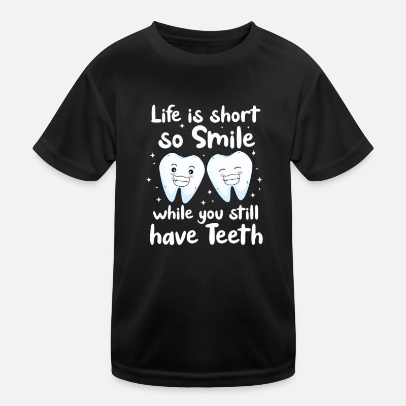 Dentist Dentist Dentist Teeth Gift Kids Functional T-Shirt
