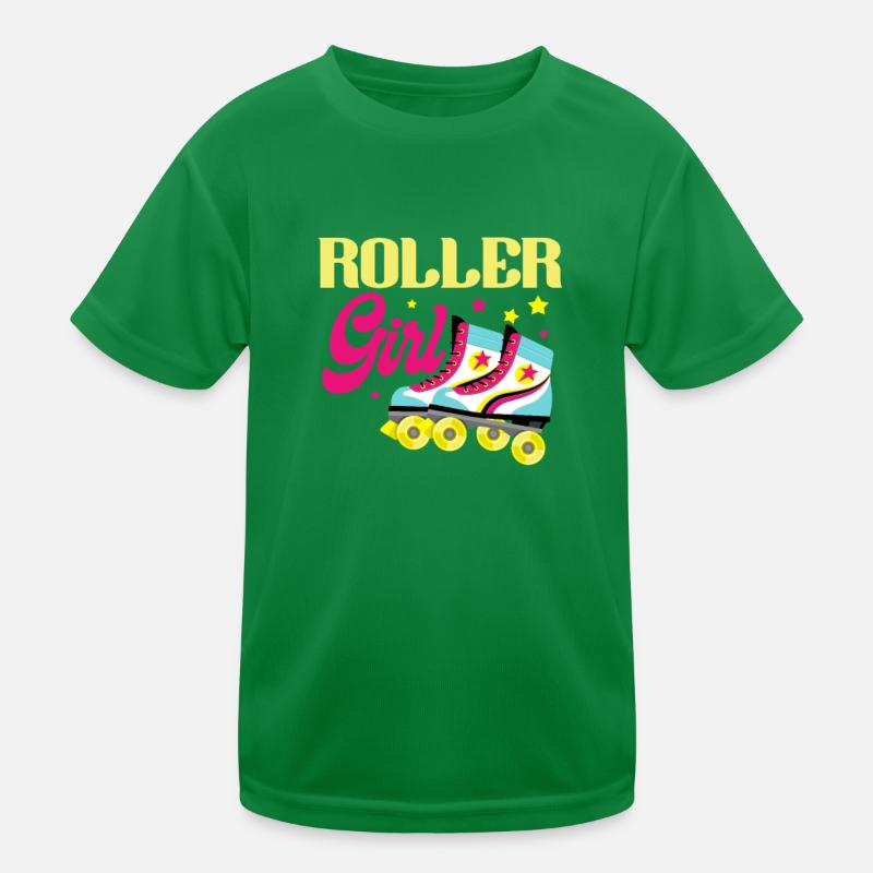 Rollschuhe Kinder Funktions-T-Shirt