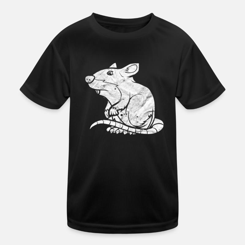 Ratte Kinder Funktions-T-Shirt