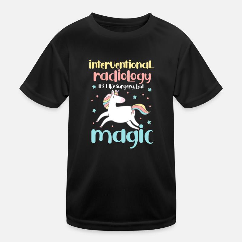 Radiology Radiologist Röntgen Rad Tech Gift Kids Functional T-Shirt