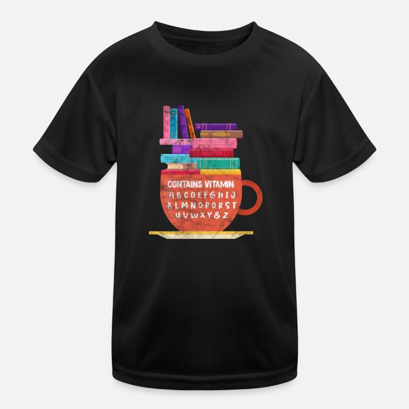 Lesen Kinder Funktions-T-Shirt