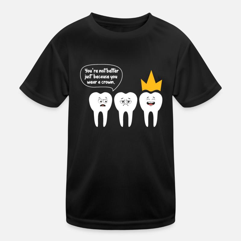 Dentist Dentist Dentist Teeth Gift Kids Functional T-Shirt